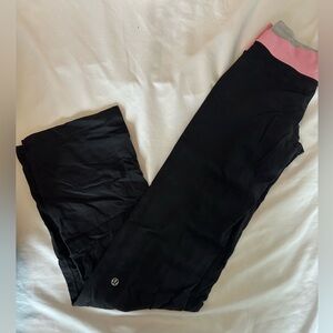 Kids Black and Pink Bottoms
